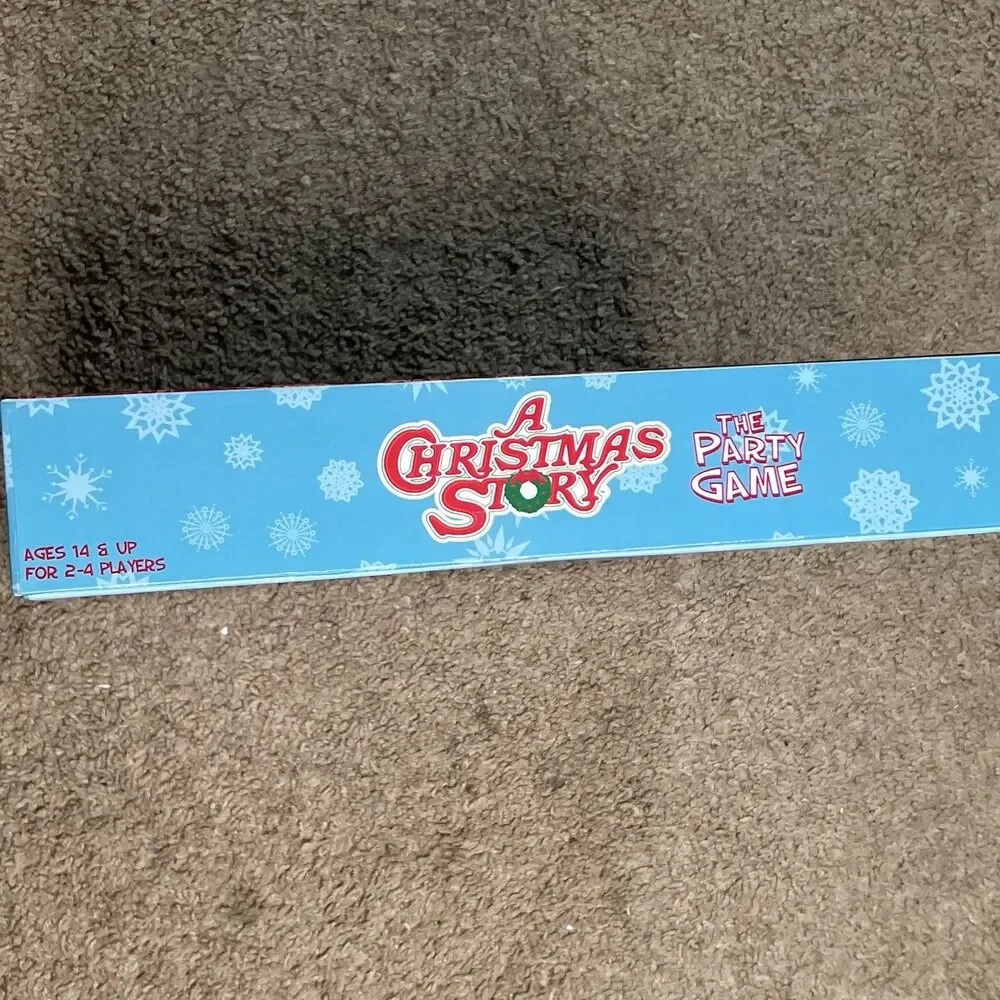 A Christmas Story The Party Board Game Complete Holiday Movie Classic New